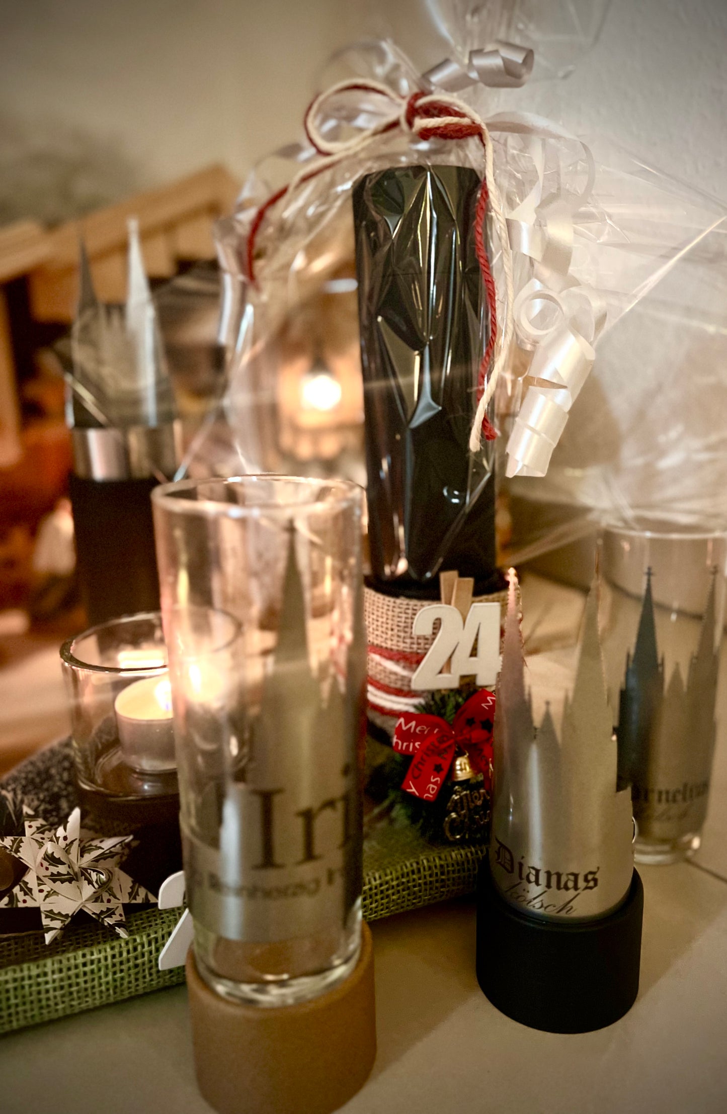 Kölsch Clip - Personalisierter Glas Clip und Namensschild