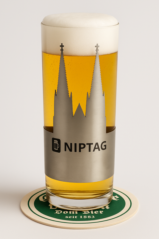 Kölsch Clip - Personalisierter Glas Clip und Namensschild